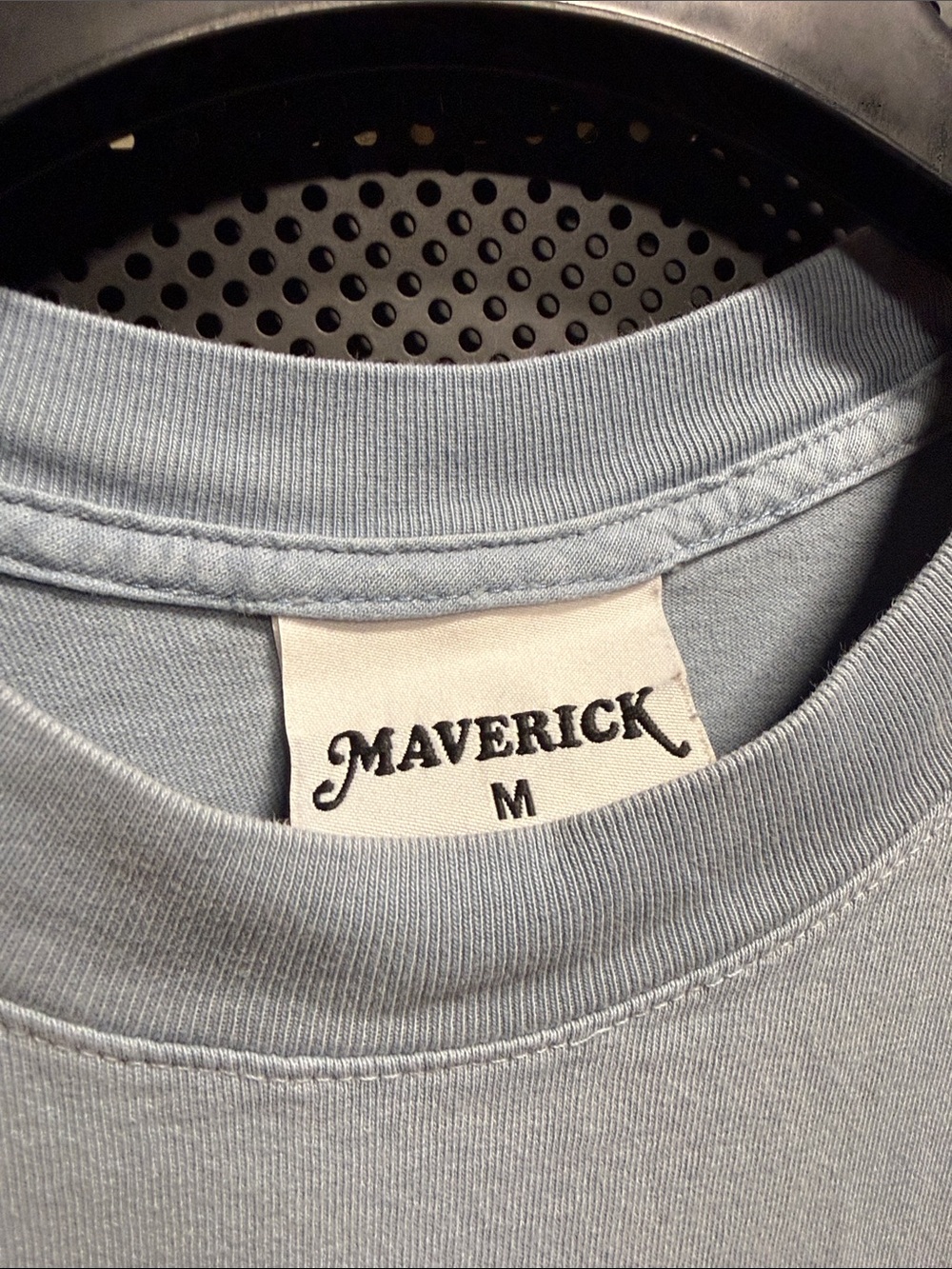 Christian Light Blue Graphic Tee with Dove Print - Men's Shirt - Picture 3 of 5